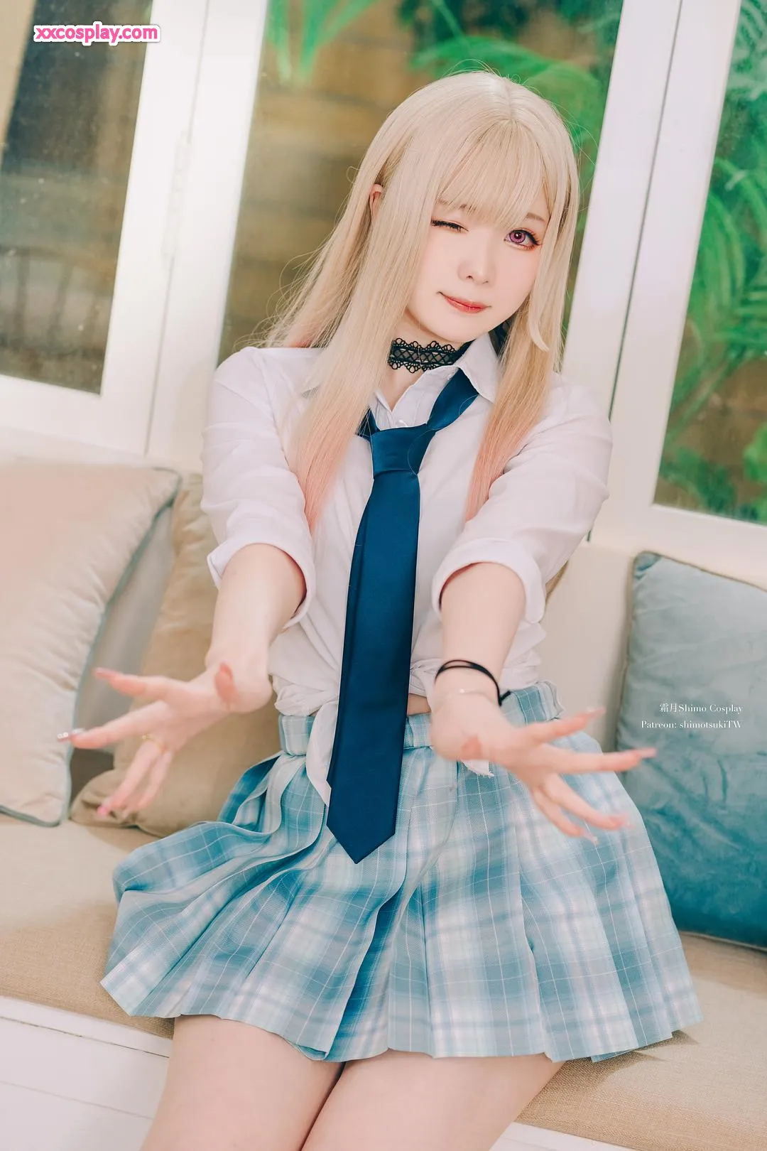 Cosplay ni Shimo bilang si Marin Kitagawa